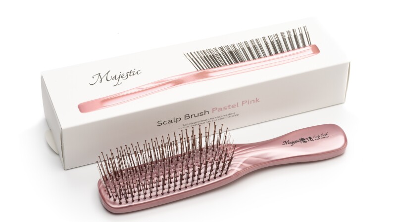 Расческа Majestic Pastel Pink для ослабленных волос