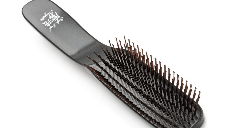 Расческа Majestic Graphite универсальная для всех типов волос
